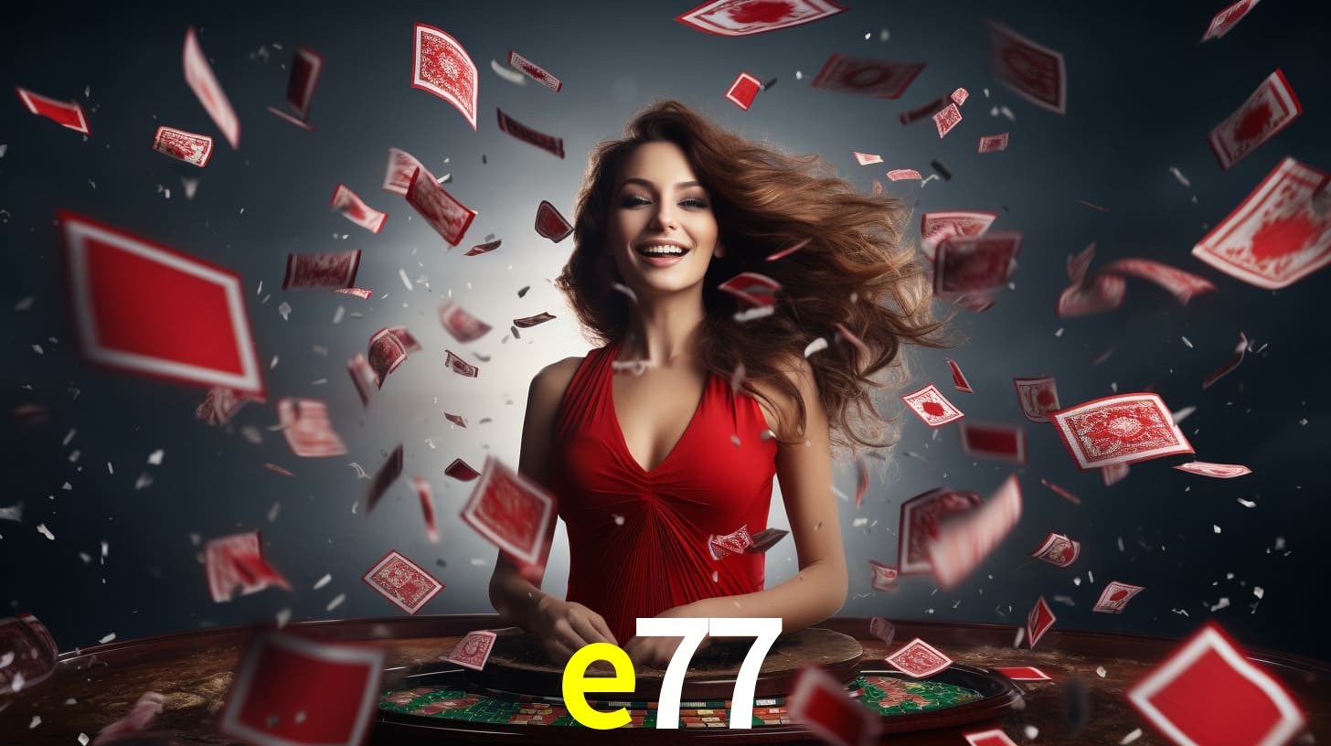 APP oficial da e77 para mobile
