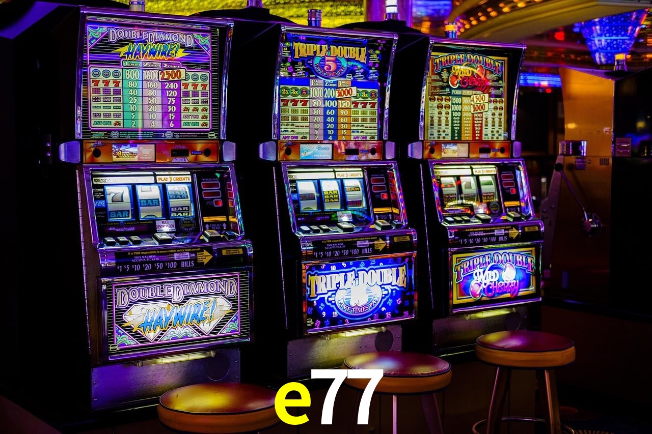 Jogos de Slot e77