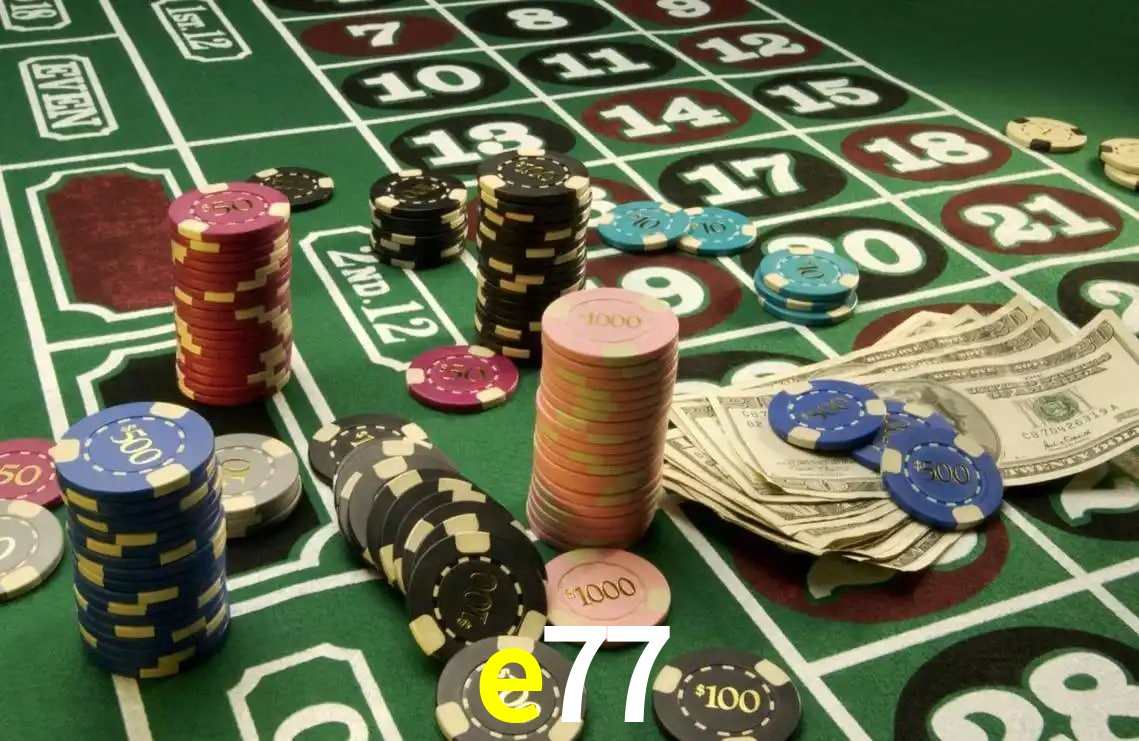 Sinta a adrenalina dos jogos de cassino com e77